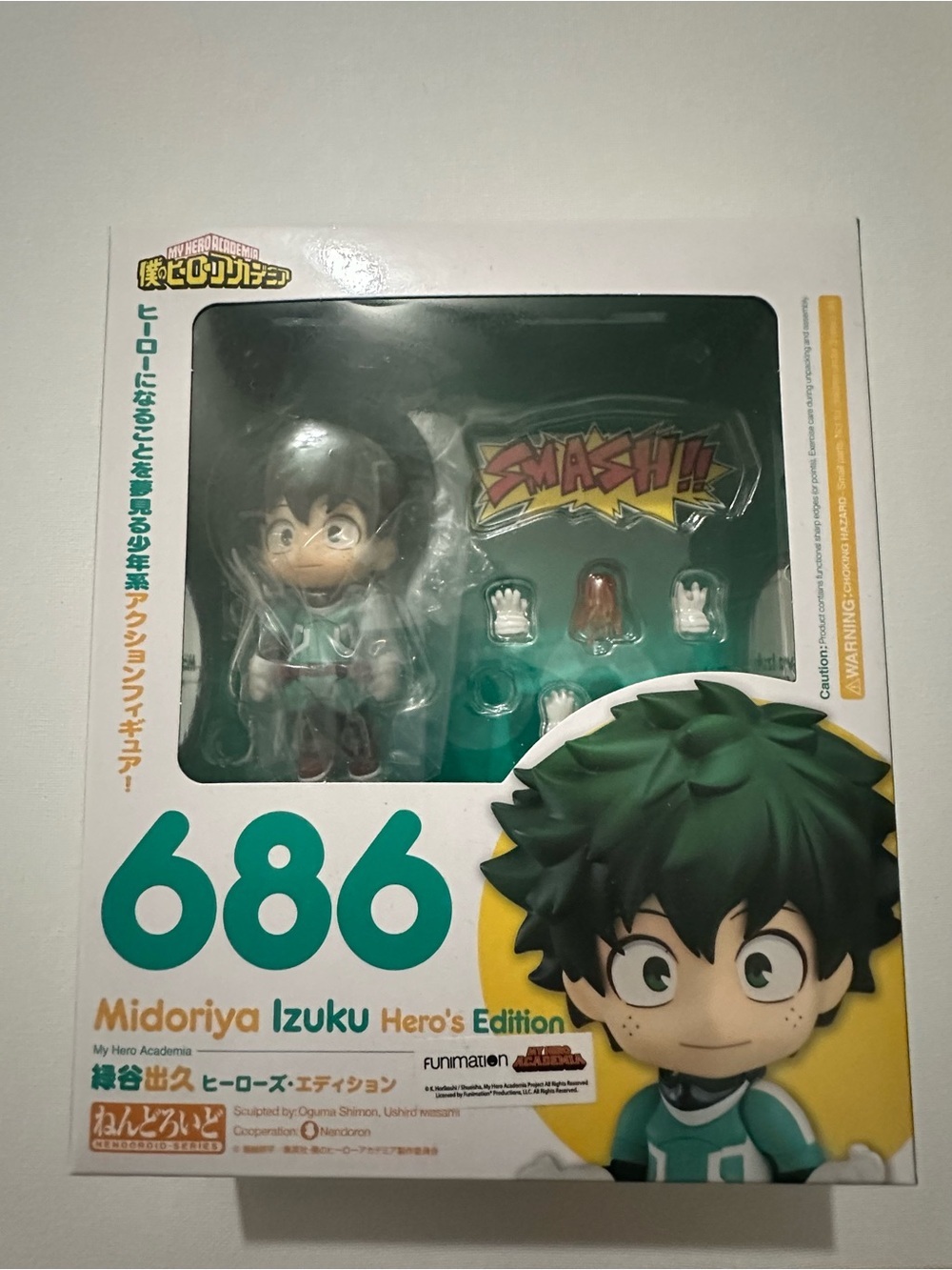 Nendoroid 686 My Hero Academia Midoriya Izuku Heroes Edition Action Figure NIB